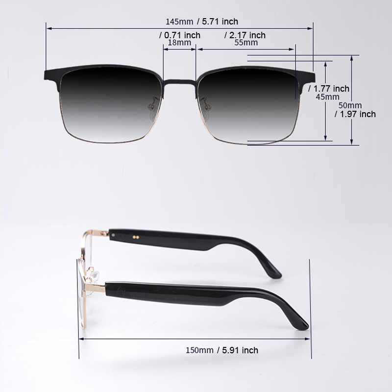 Koipsse Smart Glasses Metal Fr - Metal Photo Panel recension och pris