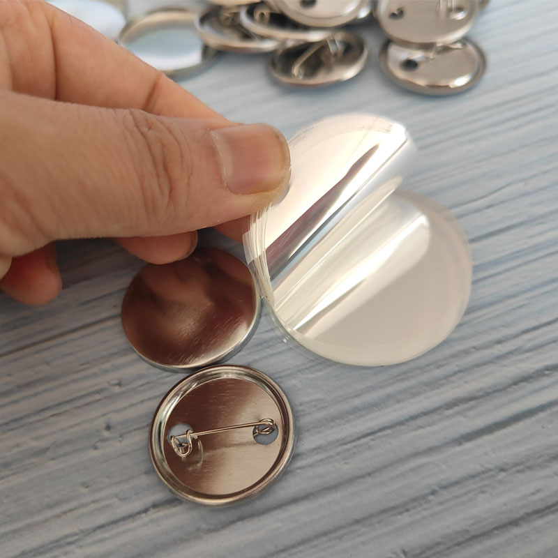 100 SET Blank Badge Pin Button - Button Badge Blank recension och pris