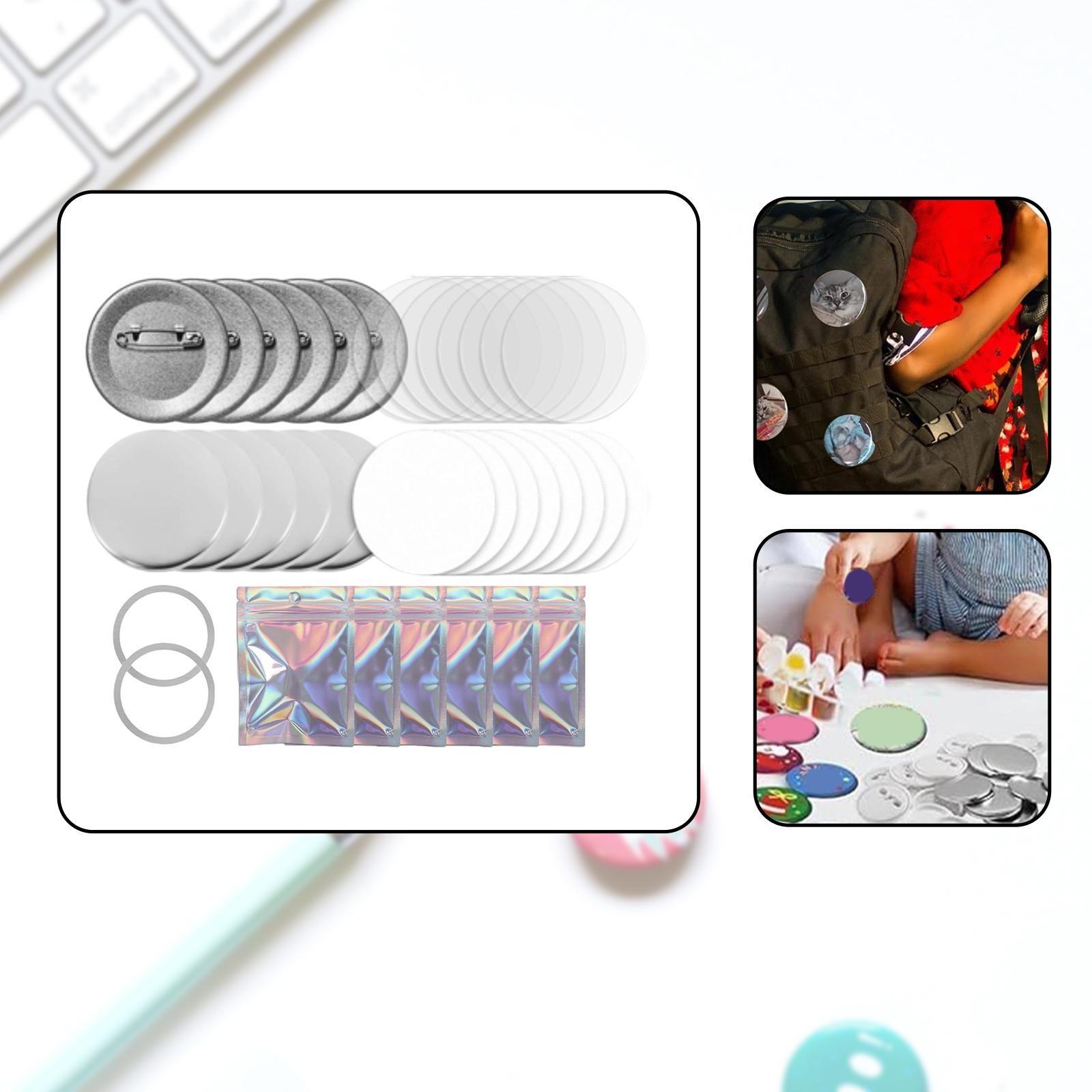 902Pcs Blank Button Making Sup - Button Badge Blank recension och pris